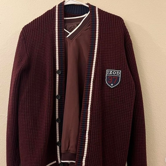 Izod button up cardigan - Picture 1 of 7